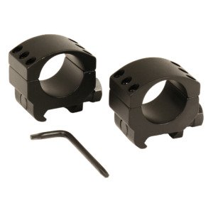 Burris Optics X-tac 1" Rings Low Black