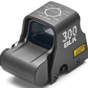 EO Tech XPS2 Black 300BLK Red Ret CR123