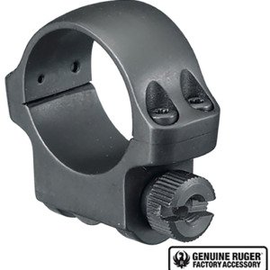 Ruger Ring 1" Low Matte Hawkeye