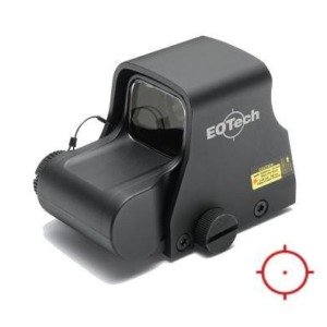EO Tech XPS2 Black #0 Red Ret CR123