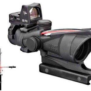 Trijicon Acog 4X32 Red Blstc Crshr .223