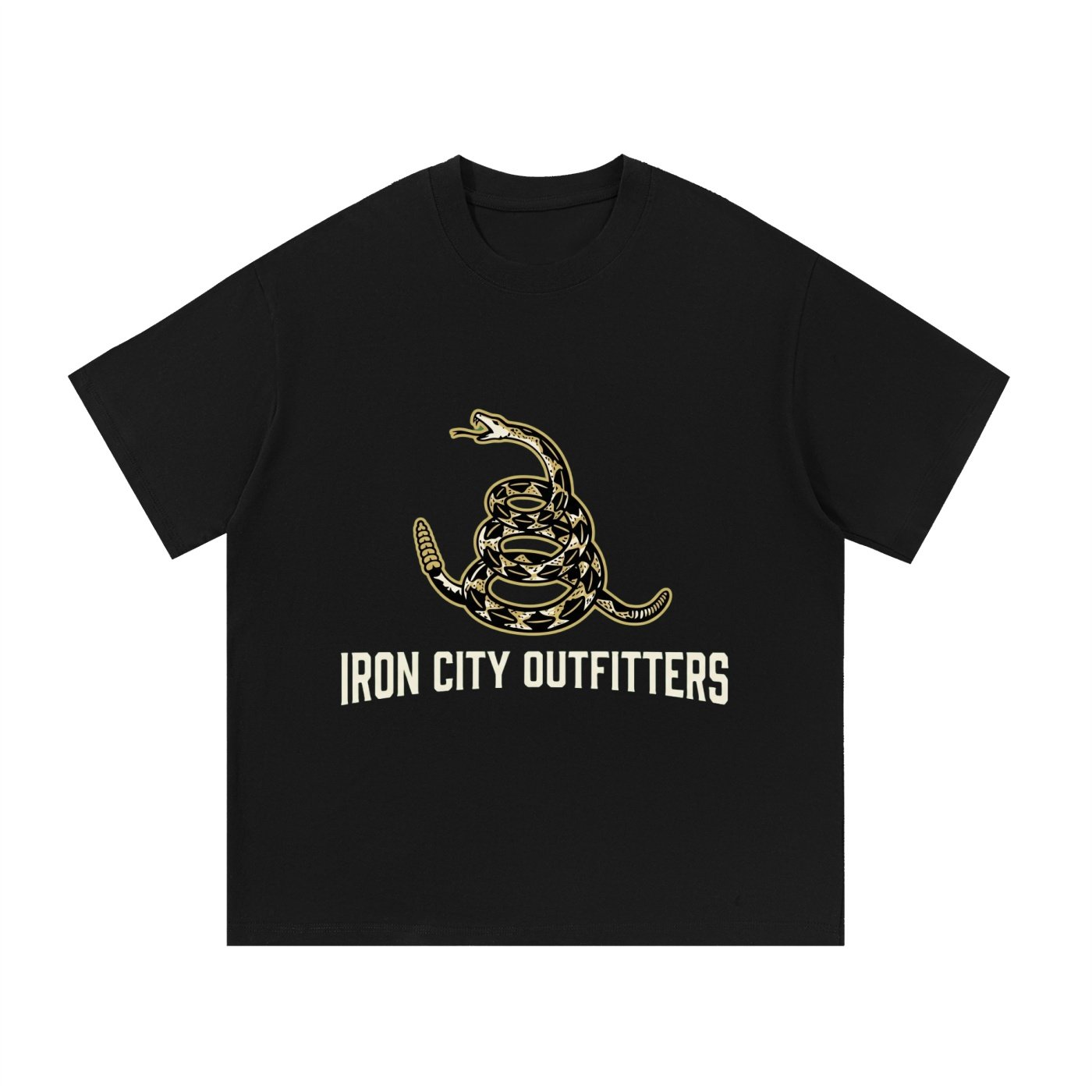 Essential Cotton T-Shirt - Don't Tread on Me