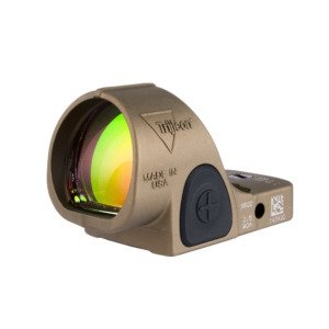 Trijicon Sro Adjustable Sight LED 1MOA Rd Brwn