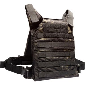 Grey Ghost Gear Minimalist Plate Carrier, Multicam Black