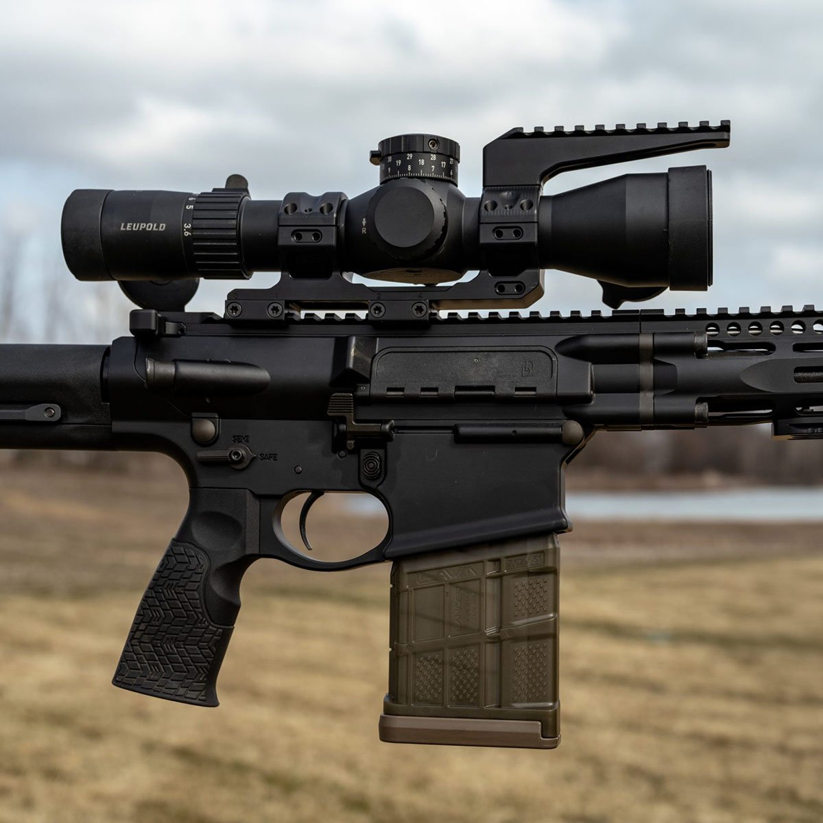 Area 419 Tactical Mid Cantilever 36mm Diameter 34mm Height 0 MOA Picatinny Mount