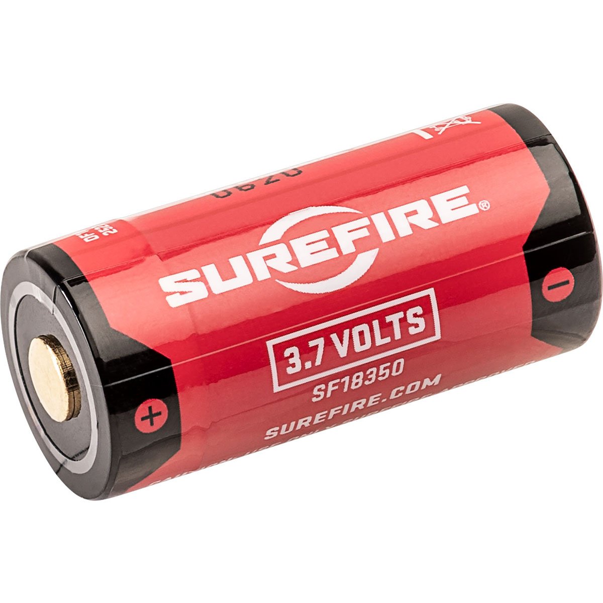 SureFire 3.7V SF18350 Micro USB Lithium-Ion Rechargeable Battery