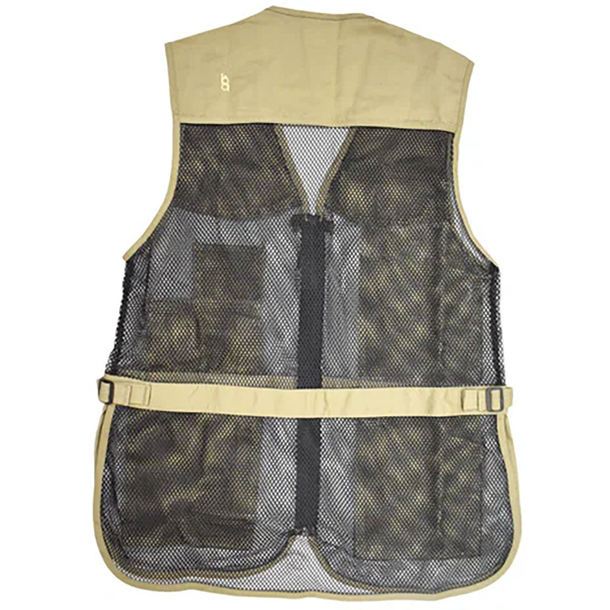 BOB ALLEN Full Mesh Shooting Vest Khaki RH Medium - Image 2