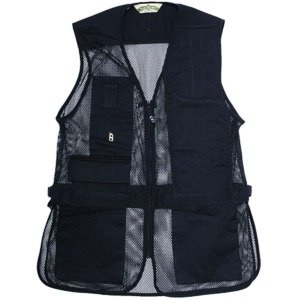 BOB ALLEN Full Mesh Shooting Vest Black LH 2XL