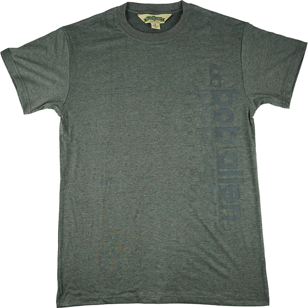 BOB ALLEN Shooting T-Shirt With Insert-A-Pad Gray Large