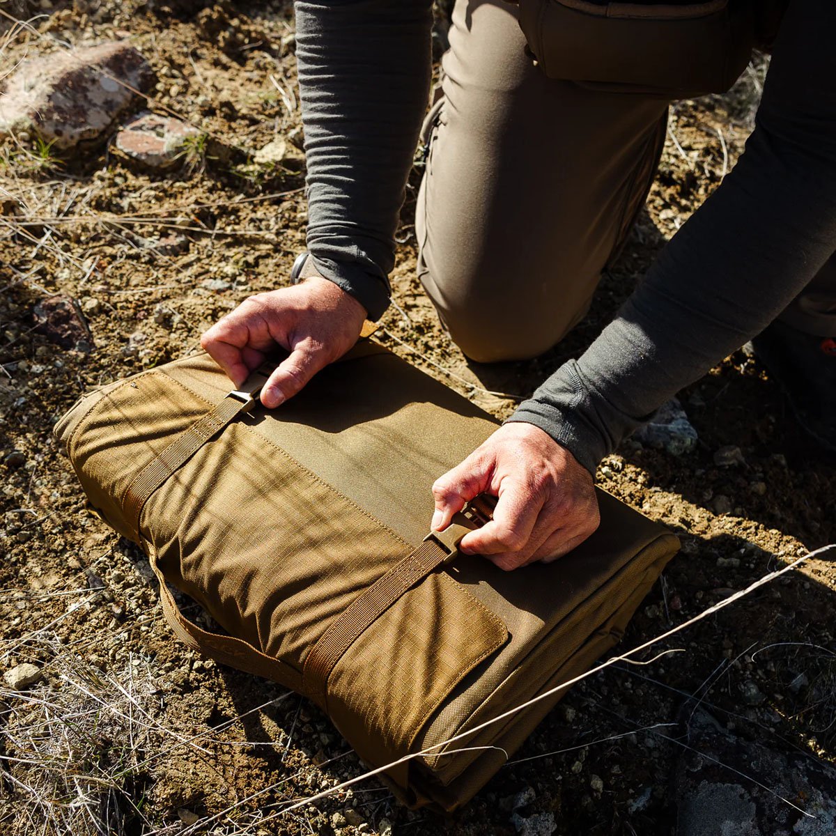 Dirt Nap Shooting Mat Coyote Brown - Image 4