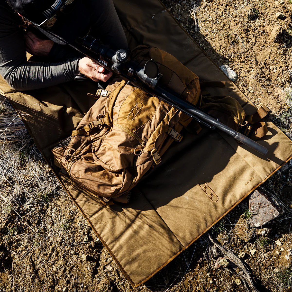 Dirt Nap Shooting Mat Coyote Brown - Image 6