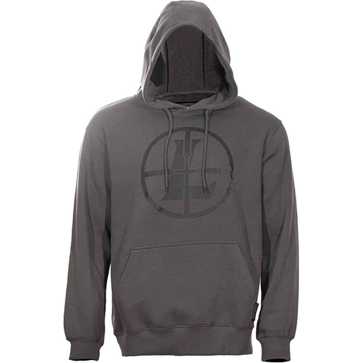 LEUPOLD Distressed Reticle Hoodie XX Large Gunmetal