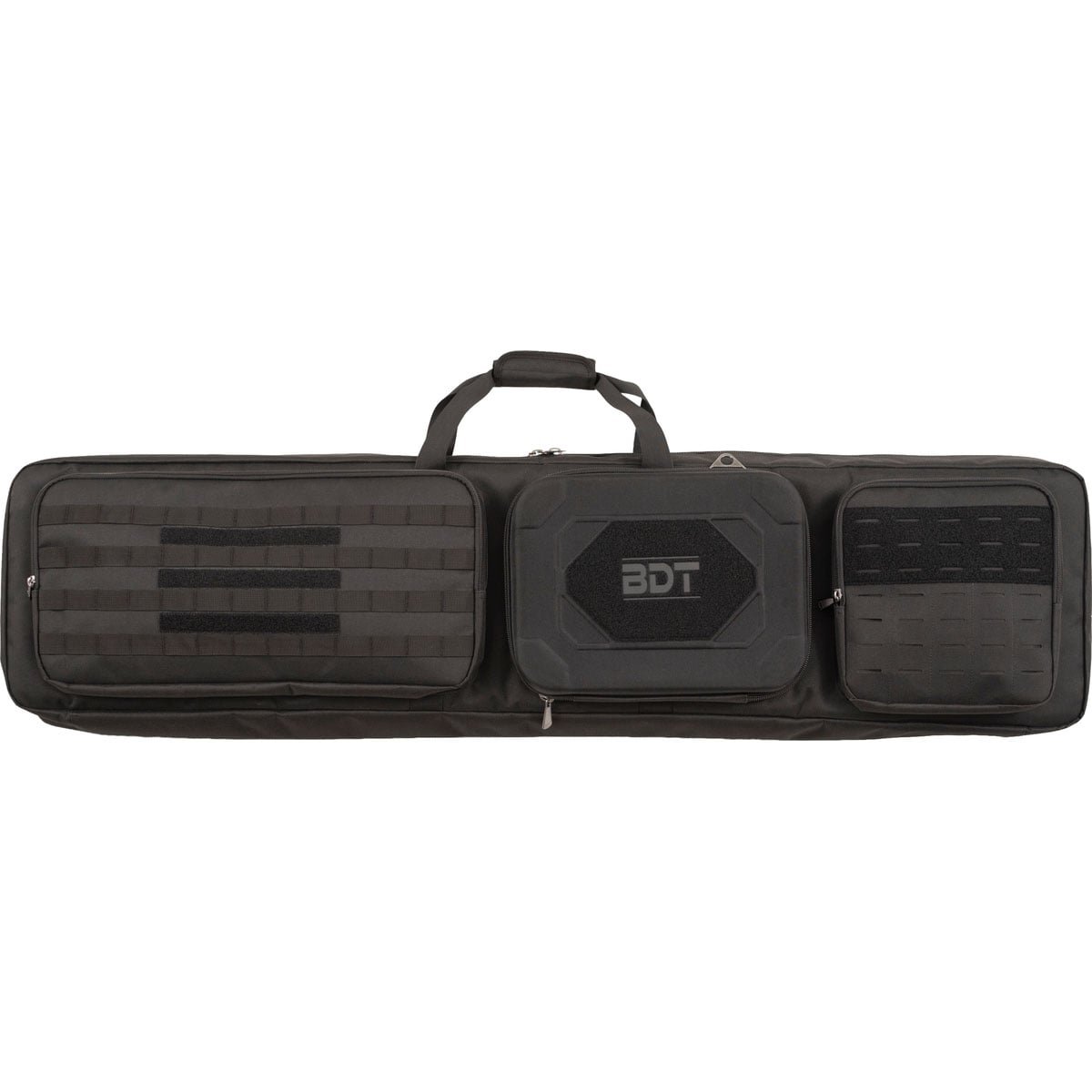Bulldog Cases 38" Double Suppressor Tactical Rifle Case, Black