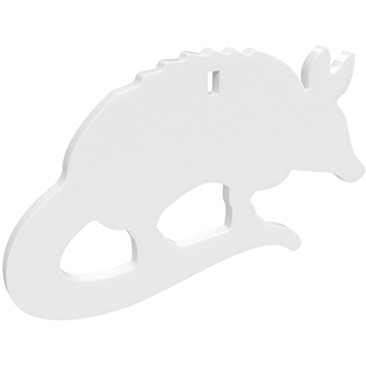 Birchwood Casey AR500 3/8" Silhouette / 1-Hole / Armadillo
