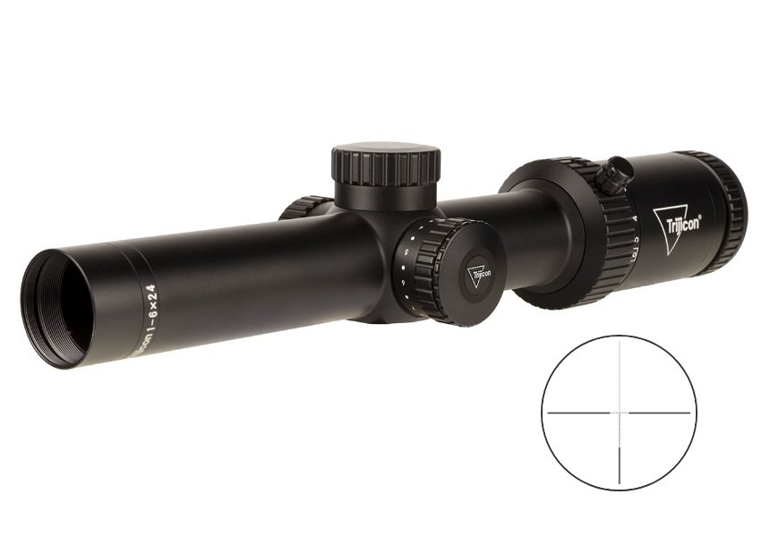 Trijicon Credo Hx 1-6X24 Black Bdc .308