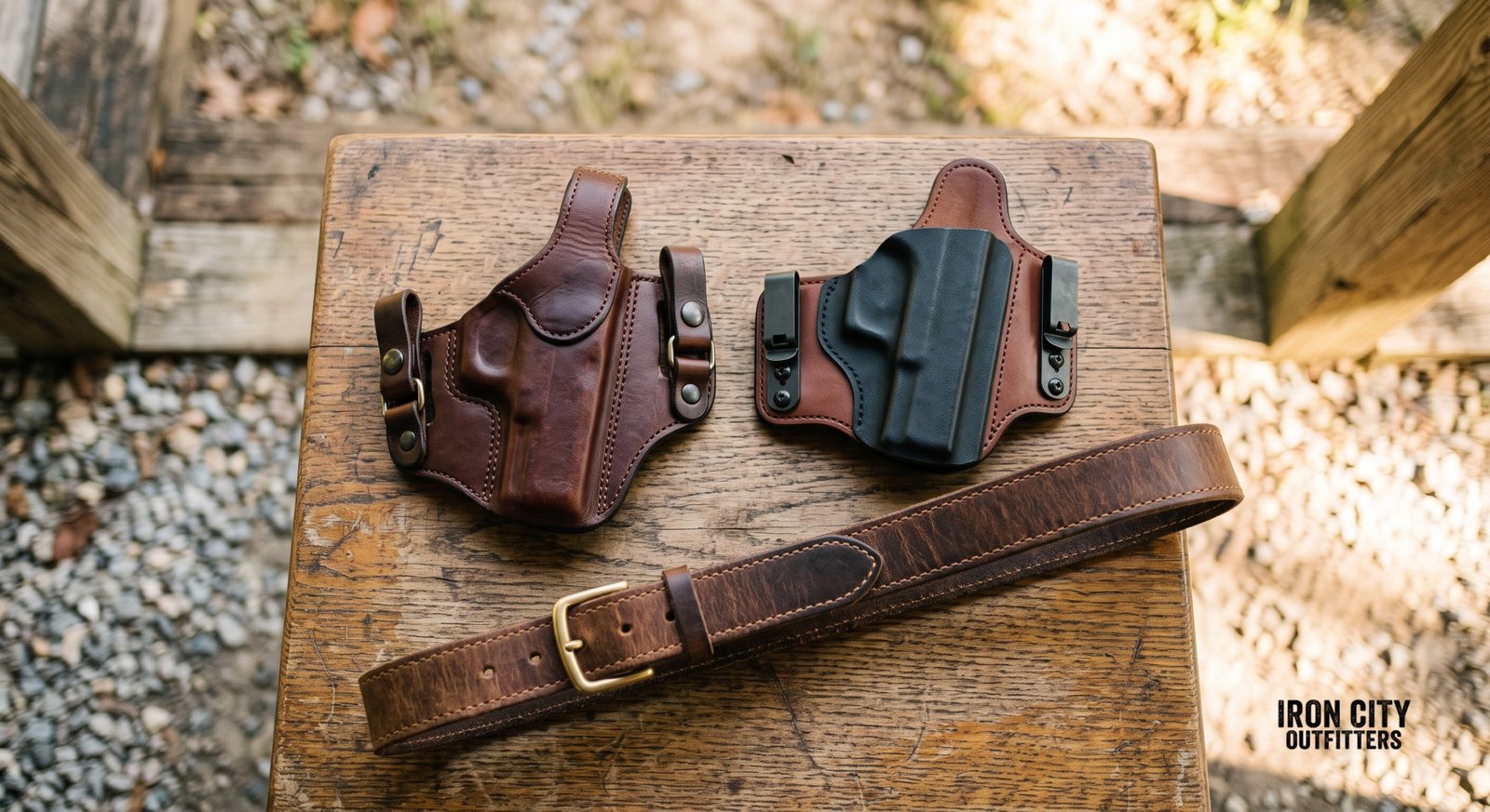 Holster Types Explained: OWB vs. IWB and Which One Actually Fits Your Life