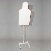 MGM Targets V-Tac "E" Silhouette W/Armor Plate Post & Tube Base