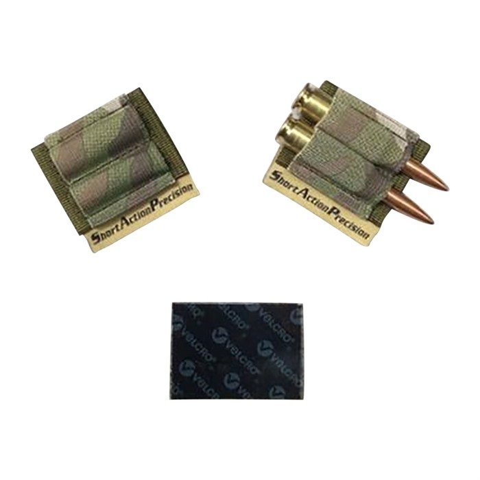 Short Action Precision SAP Two-Round Holder, .308, Multicam