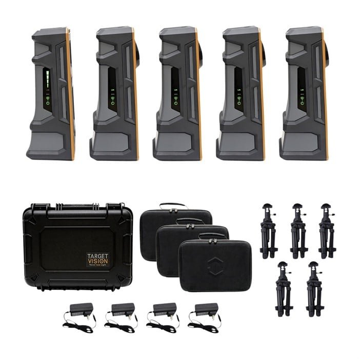 Longshot Target Cameras LR-3 Camera + 3 Extra Cameras + 4 Bulletproof Warranties