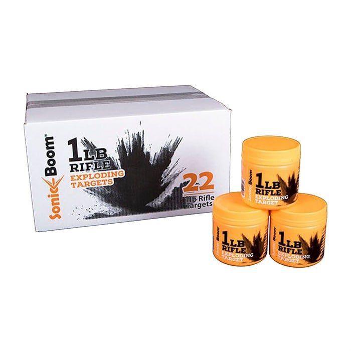 Sonic Boom 1 Pound Exploding Rifle Target, 22-Pack