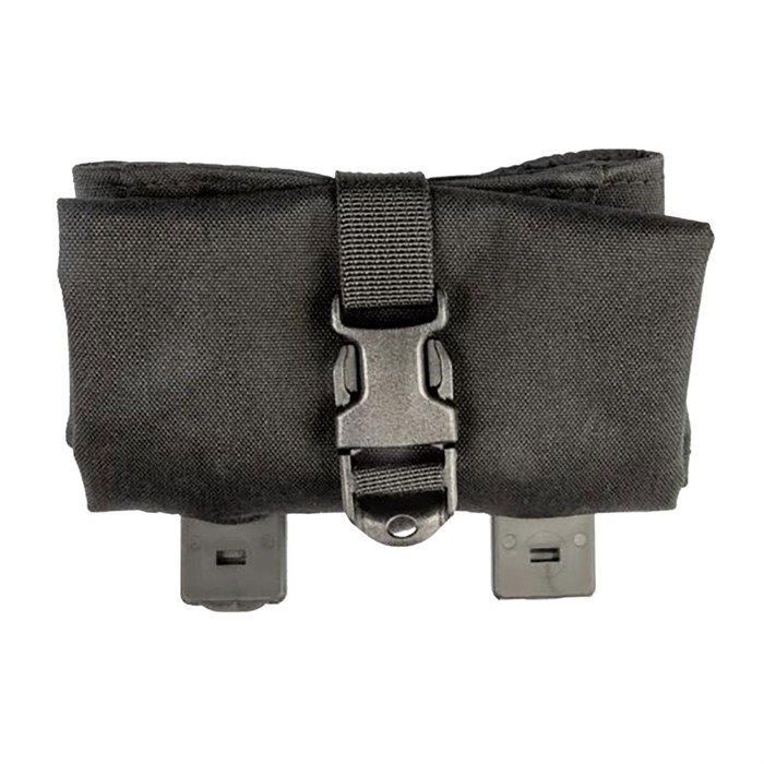 Roll Up Dump Pouch Laminate Black