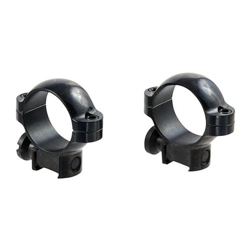 Burris Deluxe Steel .22 Rings, 1" Medium, Gloss