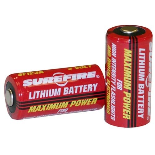 SureFire SF123A Lithium Batteries 2/Pack