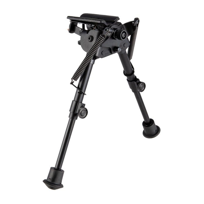 Rotating Self Leveling Bipod 6-9in Black