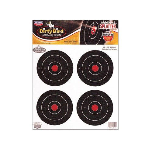 Birchwood Casey Dirty Bird 5.5" Targets, 12-Pack