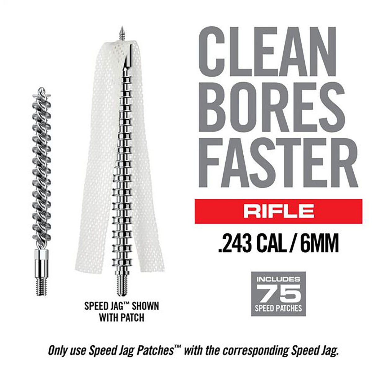 Real Avid 6mm/.243 Caliber Bore-Max Speed Clean Upgrade Set