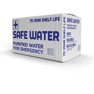 DNK Marketing Safe Water 16oz Canned Water, 24 Cans Per Case