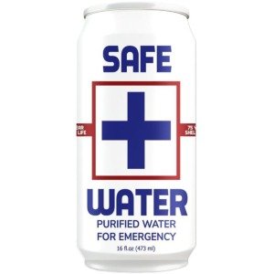 DNK Marketing Safe Water 16oz Canned Water, Pallet - 72 Cases