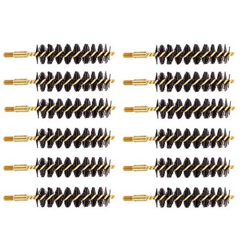 Brownells Heavy Weight Brush, Nylon, .50 Caliber Muzzleloader, 12 Pack