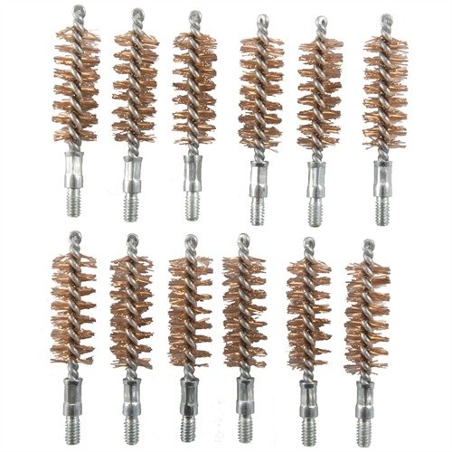 Brownells Double-Tuff Bronze Pistol Brush 44-45 Caliber 12 Pack