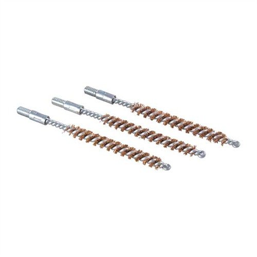 Brownells Double-Tuff Bronze Rifle Brush, 22 Caliber Centerfire, 3-Pack