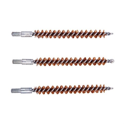 Brownells Double-Tuff Bronze Rifle Brush, 6.5mm, 3-Pack