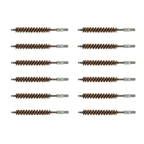 Brownells Double-Tuff Bronze Rifle Brush 270 Caliber 12 Pack