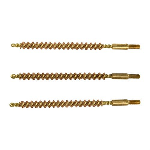 Brownells Standard Line Bronze Rifle Brush, 17 Caliber, 3-Pack