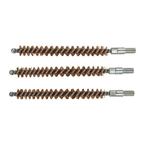 Brownells Standard Line Bronze Rifle Brush, 6.5mm, 3-Pack