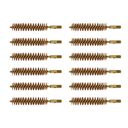 Brownells Beefy Bore Brush, Bronze, .458 Caliber Rifle, 12 Pack