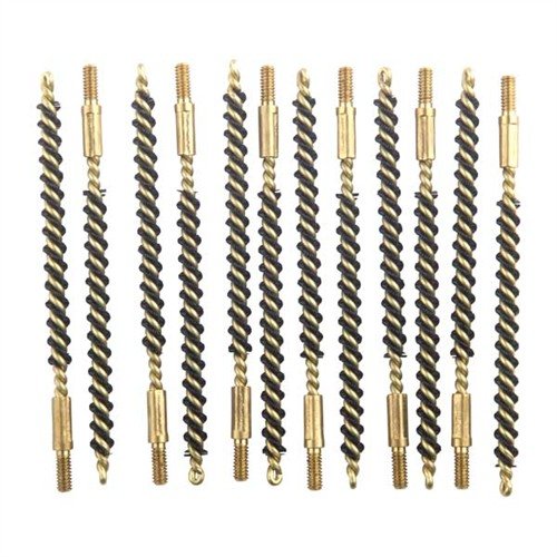 Brownells Standard Line Brush, Nylon, .17 Caliber Rifle, 12 Pack