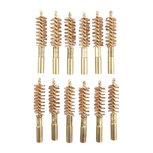 Brownells Special Line Dewey Bronze Pistol Brush 10mm/40 Cal 12 Pack