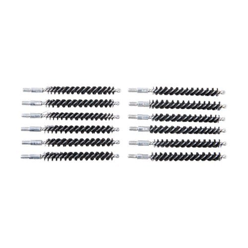 Brownells Standard Line Brush, Nylon, 6mm Rifle Brush, 12 Pack