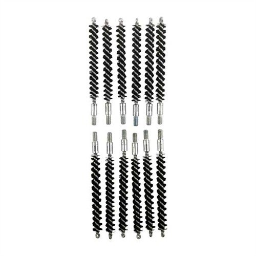 Brownells Standard Line Brush, Nylon, 6.5mm Rifle, 12 Pack