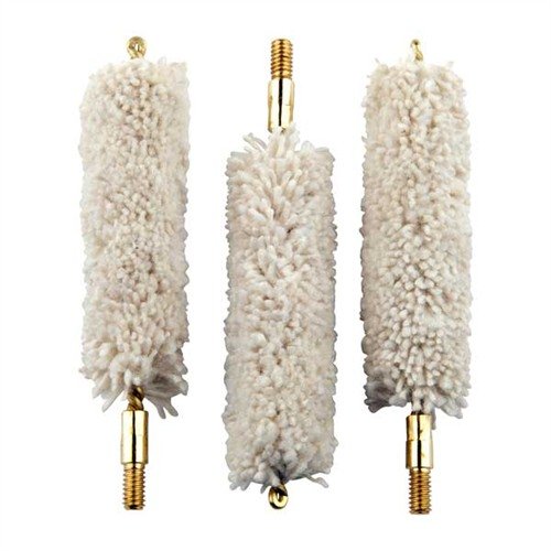 Brownells Cotton Bore Mop, 50 Caliber, 3-Pack