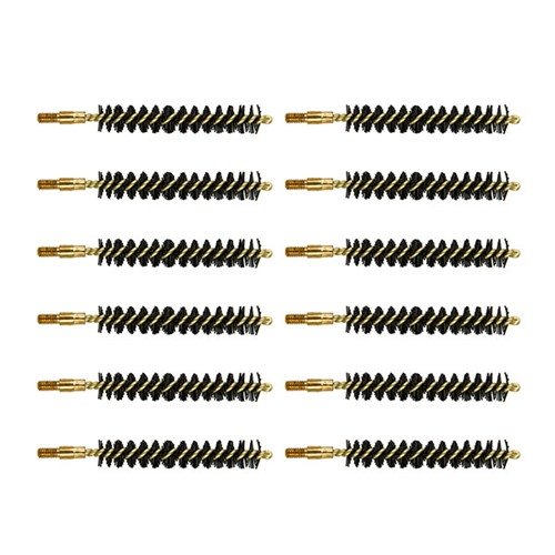 Brownells Heavy Weight Nylon Rifle Brush 35/38/357 Caliber 12 Pack