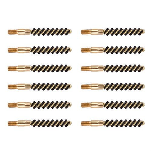 Brownells Heavy Weight Brush, Nylon, .22 Caliber Pistol, 12 Pack