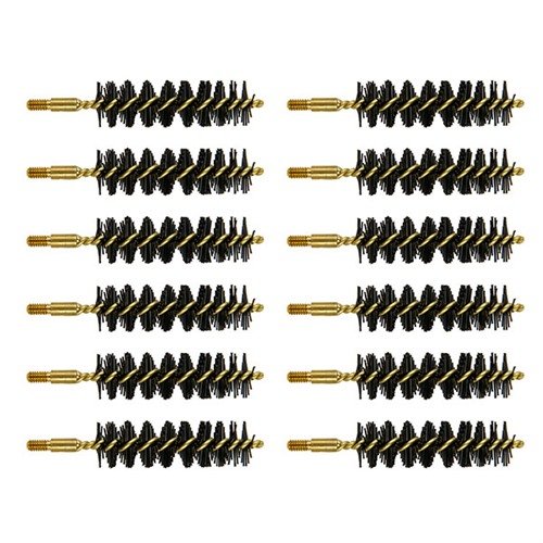 Brownells Heavy Weight Brush, Nylon, .58 Caliber Muzzleloader, 12 Pack