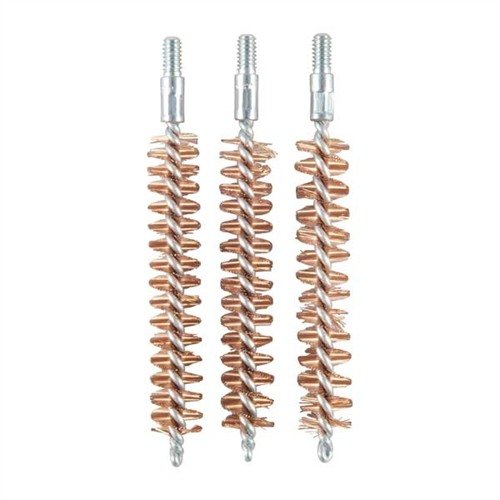 Brownells Chamber Brush, Bronze, 9mm/.38 Special/.357 Magnum, 3-Pack