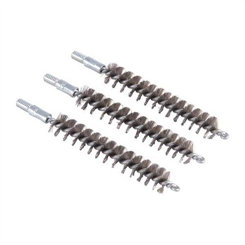 Brownells Chamber Brush, Stainless Steel, .357/.38 Caliber Revolver, 3-Pack